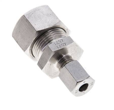 6L & 15L Stainless Steel Straight Cutting Fitting 315 bar ISO 8434-1