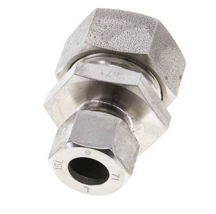 15L & 28L Stainless Steel Straight Cutting Fitting 160 bar ISO 8434-1