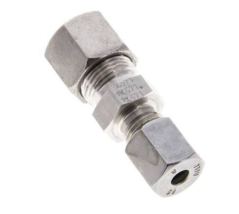 6S & 10S Stainless Steel Straight Cutting Fitting 630 bar ISO 8434-1
