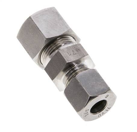 10S & 14S Stainless Steel Straight Cutting Fitting 630 bar ISO 8434-1