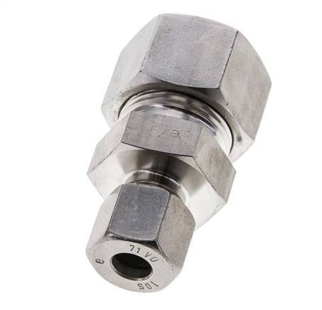 10S & 20S Stainless Steel Straight Cutting Fitting 400 bar ISO 8434-1