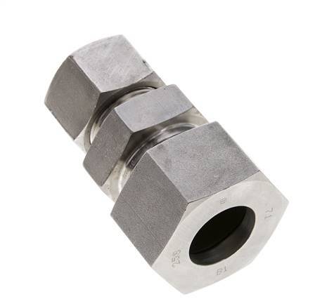 20S & 25S Stainless Steel Straight Cutting Fitting 400 bar ISO 8434-1