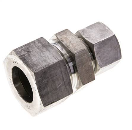 20S & 30S Stainless Steel Straight Cutting Fitting 400 bar ISO 8434-1