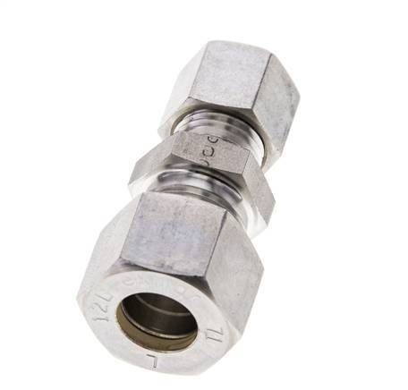 8L & 12L Stainless Steel Straight Compression Fitting 315 bar ISO 8434-1