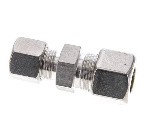 10S & 14S Stainless Steel Straight Compression Fitting 400 bar ISO 8434-1