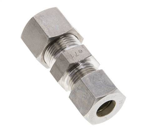 12S & 14S Stainless Steel Straight Compression Fitting 400 bar ISO 8434-1