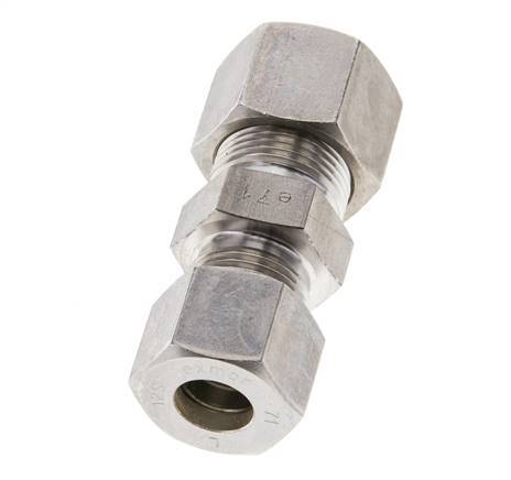 12S & 14S Stainless Steel Straight Compression Fitting 400 bar ISO 8434-1