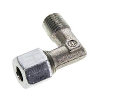 8L & M12x1.5 (con) Zink plated Steel Elbow Cutting Fitting with Male Threads 315 bar ISO 8434-1