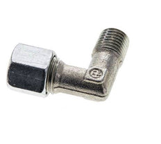 8L & M12x1.5 (con) Zink plated Steel Elbow Cutting Fitting with Male Threads 315 bar ISO 8434-1