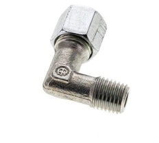 8L & M12x1.5 (con) Zink plated Steel Elbow Cutting Fitting with Male Threads 315 bar ISO 8434-1