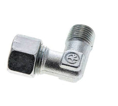 12L & M16x1.5 (con) Zink plated Steel Elbow Cutting Fitting with Male Threads 315 bar ISO 8434-1