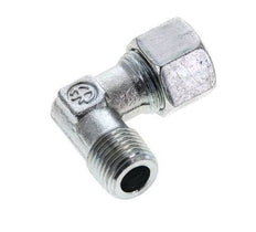 12L & M16x1.5 (con) Zink plated Steel Elbow Cutting Fitting with Male Threads 315 bar ISO 8434-1