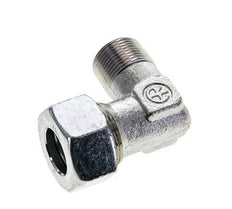 18L & M22x1.5 (con) Zink plated Steel Elbow Cutting Fitting with Male Threads 315 bar ISO 8434-1
