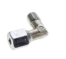 6S & M12x1.5 (con) Zink plated Steel Elbow Cutting Fitting with Male Threads 630 bar ISO 8434-1