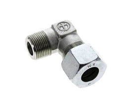 16S & M22x1.5 (con) Zink plated Steel Elbow Cutting Fitting with Male Threads 400 bar ISO 8434-1