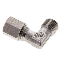 6LL & M10x1 (con) Stainless Steel Elbow Cutting Fitting with Male Threads 100 bar ISO 8434-1