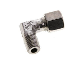 8L & M12x1.5 (con) Stainless Steel Elbow Cutting Fitting with Male Threads 315 bar ISO 8434-1