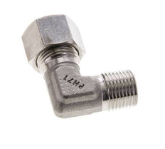 12L & M16x1.5 (con) Stainless Steel Elbow Cutting Fitting with Male Threads 315 bar ISO 8434-1