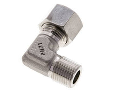 12L & M16x1.5 (con) Stainless Steel Elbow Cutting Fitting with Male Threads 315 bar ISO 8434-1