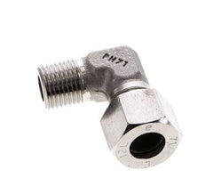 12L & M16x1.5 (con) Stainless Steel Elbow Cutting Fitting with Male Threads 315 bar ISO 8434-1