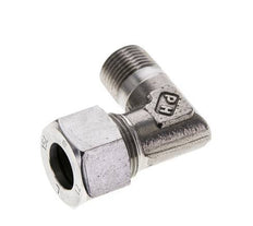 15L & M18x1.5 (con) Stainless Steel Elbow Cutting Fitting with Male Threads 315 bar ISO 8434-1
