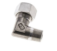 15L & M18x1.5 (con) Stainless Steel Elbow Cutting Fitting with Male Threads 315 bar ISO 8434-1