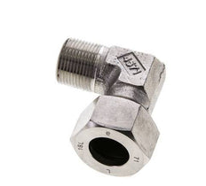 18L & M22x1.5 (con) Stainless Steel Elbow Cutting Fitting with Male Threads 315 bar ISO 8434-1