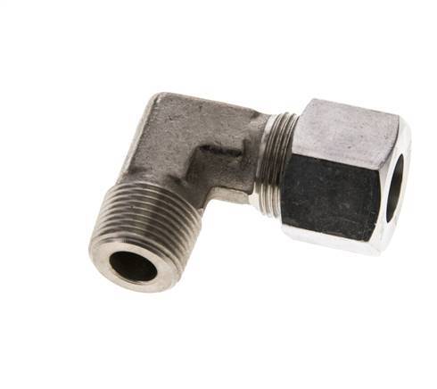 14S & M20x1.5 (con) Stainless Steel Elbow Cutting Fitting with Male Threads 630 bar ISO 8434-1