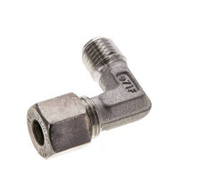 8L & M12x1.5 (con) Stainless Steel Elbow Compression Fitting with Male Threads 315 bar ISO 8434-1