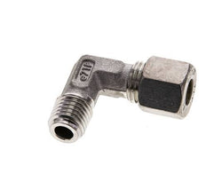 8L & M12x1.5 (con) Stainless Steel Elbow Compression Fitting with Male Threads 315 bar ISO 8434-1