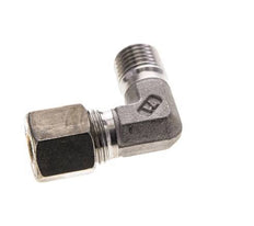 8S & M14x1.5 (con) Stainless Steel Elbow Compression Fitting with Male Threads 500 bar ISO 8434-1