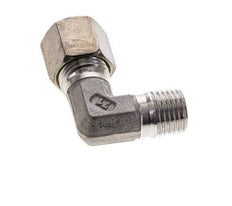 8S & M14x1.5 (con) Stainless Steel Elbow Compression Fitting with Male Threads 500 bar ISO 8434-1