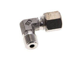 8S & M14x1.5 (con) Stainless Steel Elbow Compression Fitting with Male Threads 500 bar ISO 8434-1