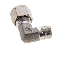 10S & M16x1.5 (con) Stainless Steel Elbow Compression Fitting with Male Threads 450 bar ISO 8434-1