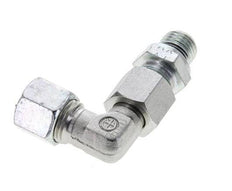 10L & M14x1.5 Zink plated Steel Elbow Cutting Fitting with Male Threads 315 bar Adjustable ISO 8434-1