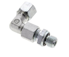 10L & M14x1.5 Zink plated Steel Elbow Cutting Fitting with Male Threads 315 bar Adjustable ISO 8434-1