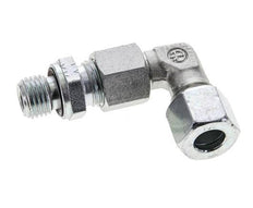 10L & M14x1.5 Zink plated Steel Elbow Cutting Fitting with Male Threads 315 bar Adjustable ISO 8434-1