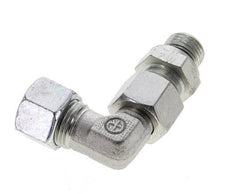 12L & M16x1.5 Zink plated Steel Elbow Cutting Fitting with Male Threads 315 bar Adjustable ISO 8434-1