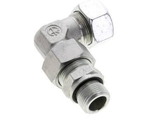 18L & M22x1.5 Zink plated Steel Elbow Cutting Fitting with Male Threads 315 bar Adjustable ISO 8434-1