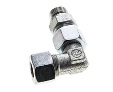 16S & M22x1.5 Zink plated Steel Elbow Cutting Fitting with Male Threads 400 bar Adjustable ISO 8434-1