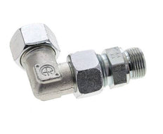 20S & M27x2 Zink plated Steel Elbow Cutting Fitting with Male Threads 400 bar Adjustable ISO 8434-1