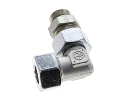 25S & M33x2 Zink plated Steel Elbow Cutting Fitting with Male Threads 400 bar Adjustable ISO 8434-1