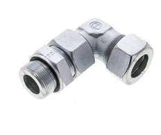 30S & M42x2 Zink plated Steel Elbow Cutting Fitting with Male Threads 400 bar Adjustable ISO 8434-1