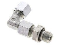 8L & G1/4'' Zink plated Steel Elbow Cutting Fitting with Male Threads 315 bar Adjustable ISO 8434-1
