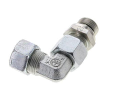 15L & G1/2'' Zink plated Steel Elbow Cutting Fitting with Male Threads 315 bar Adjustable ISO 8434-1