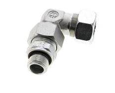 18L & G1/2'' Zink plated Steel Elbow Cutting Fitting with Male Threads 315 bar Adjustable ISO 8434-1