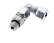 10S & G3/8'' Zink plated Steel Elbow Cutting Fitting with Male Threads 630 bar Adjustable ISO 8434-1