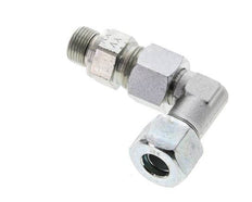 12S & G3/8'' Zink plated Steel Elbow Cutting Fitting with Male Threads 630 bar Adjustable ISO 8434-1