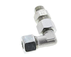 12S & G3/8'' Zink plated Steel Elbow Cutting Fitting with Male Threads 630 bar Adjustable ISO 8434-1