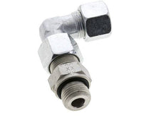 14S & G1/2'' Zink plated Steel Elbow Cutting Fitting with Male Threads 630 bar Adjustable ISO 8434-1